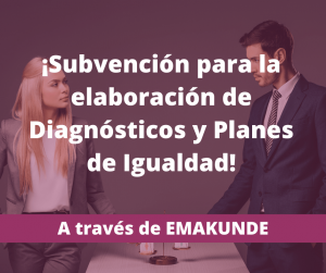 Subvención Planes de Igualdad