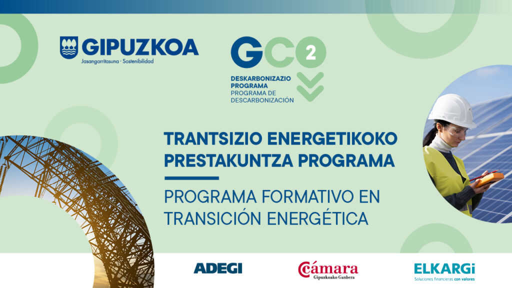 Programa Formativo Transición Energética - Diputación de Gipuzkoa